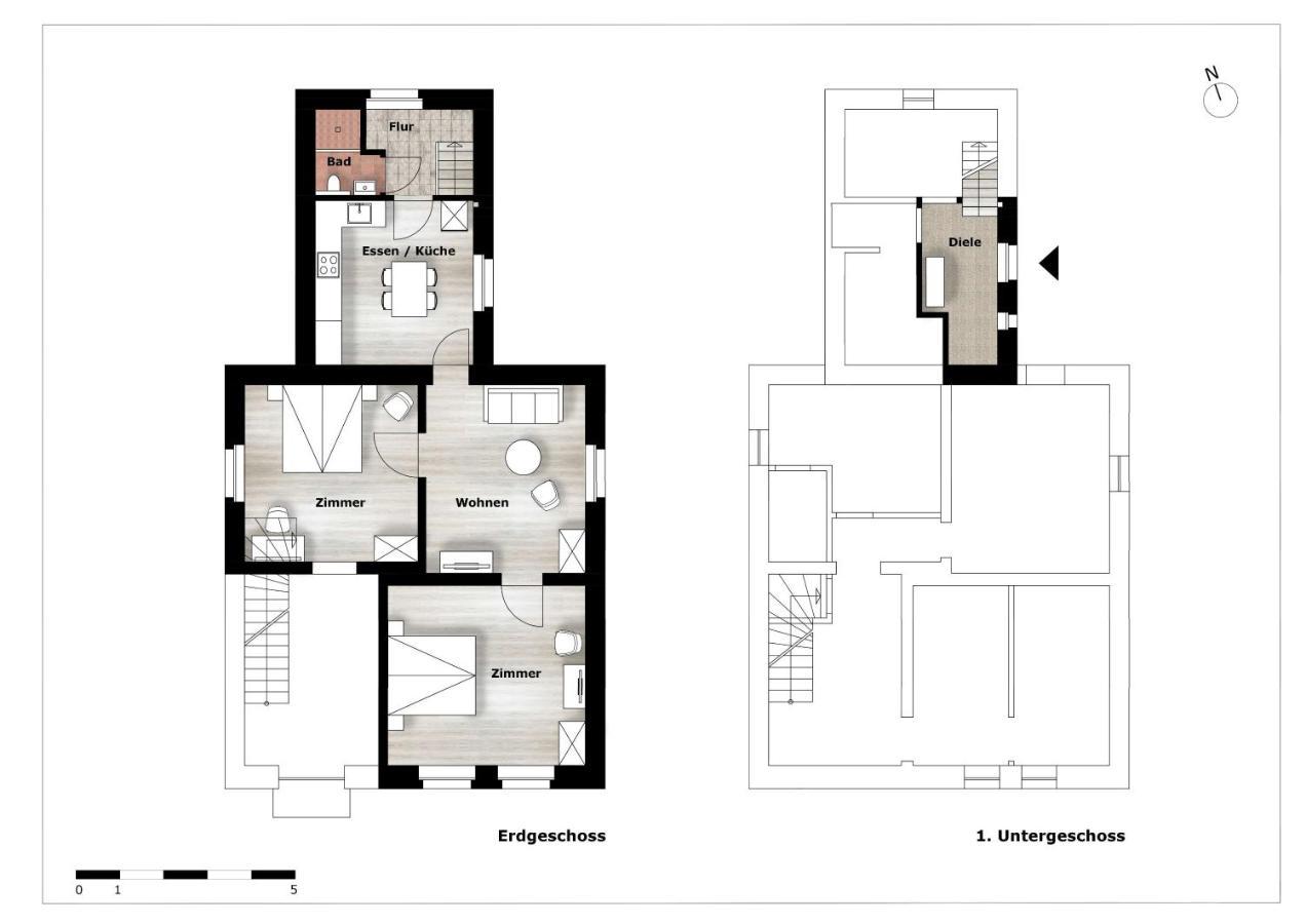 Modern Home Check-In & Chill Down Auf 65 Qm² Bochum Eksteriør bilde